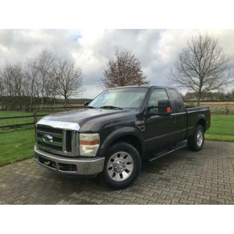 Ford F250 Pickup 5.4 V8 Grijs kenteken Kingcab Super Duty