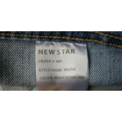 New Star jeans rok spijkerrok, maat 44