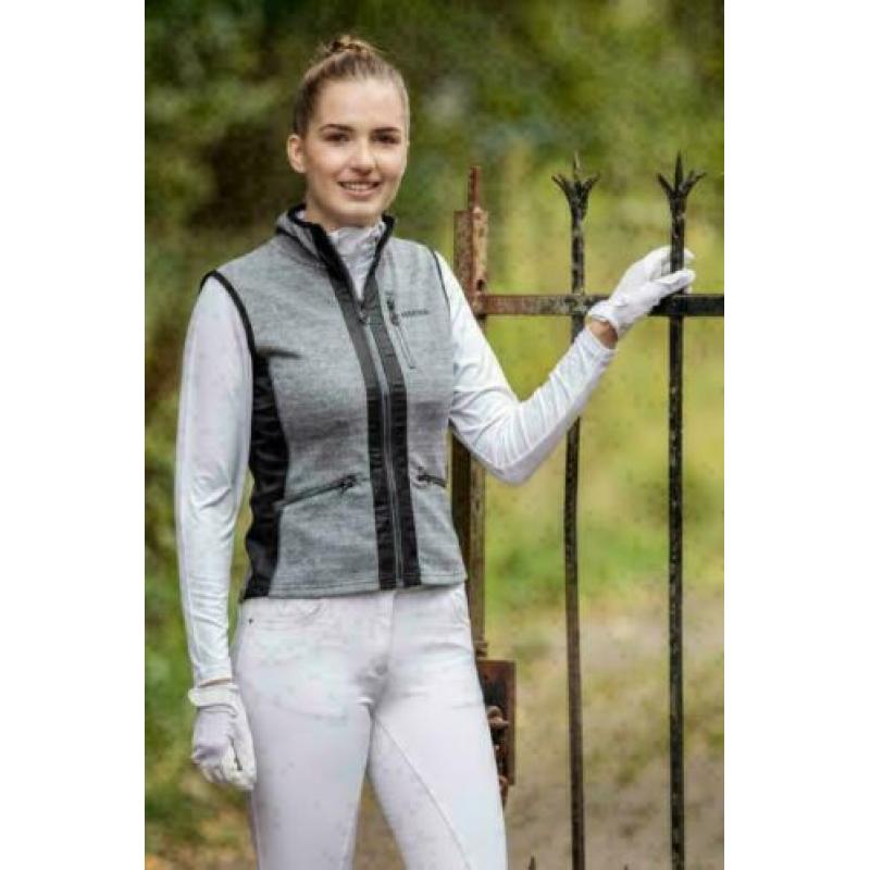 Uniek grijs Horka Trista gillet maat 36 38 40 en 42