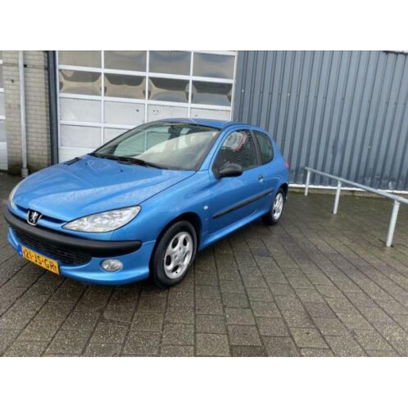 Peugeot 206 1.4 X-line 3D 2002 Blauw