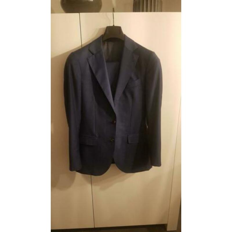 Mooi donkerblauw pak van Suit Supply, 100% wol, z.g.a.n!