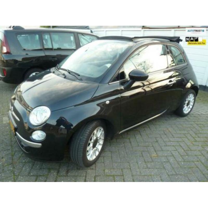 Fiat 500 C 0.9 TwinAir Rock SUPER ZUINIG CABRIO AIRCO ECC. O