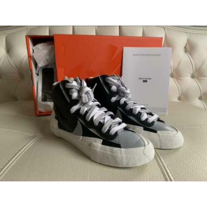 Nike x Sacai Blazer Mid - Maat 39 / US 6,5