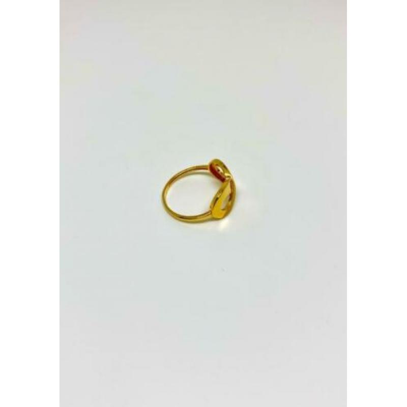 gouden ring vintage 21k