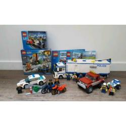 Lego city politie setjes gebruikt en nieuw