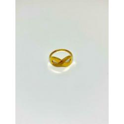 gouden ring vintage 21k