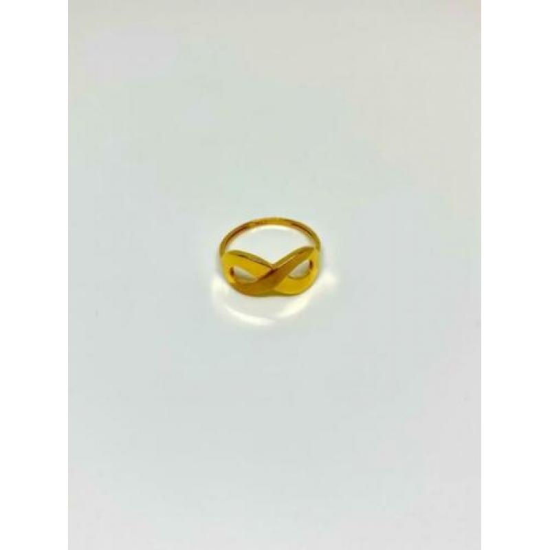 gouden ring vintage 21k