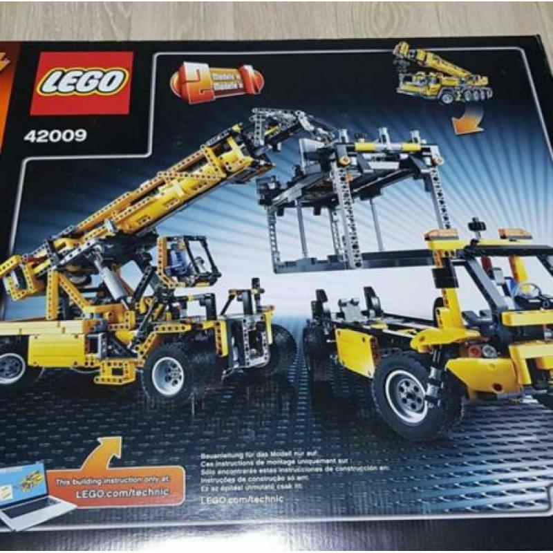 Lego technic 3 Bouw paketten 42009 / 42030 / 8043