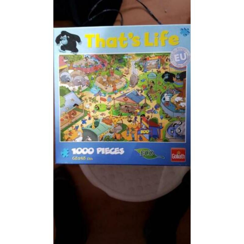 Puzzels That’s live 10 stuks ( 1000 stukjes )