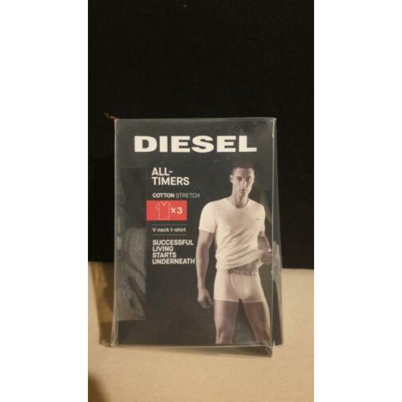 Diesel shirt maat L 3 stuks in een pak