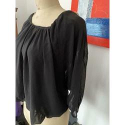 Steps blouse top zwart Nieuw met kaartje! Maat L