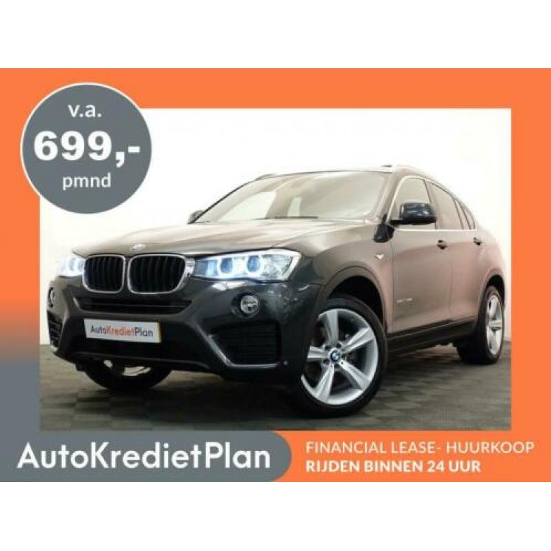 BMW X4 2.0D X-Drive Individual M 191pk Aut8, Schuifdak , Lee