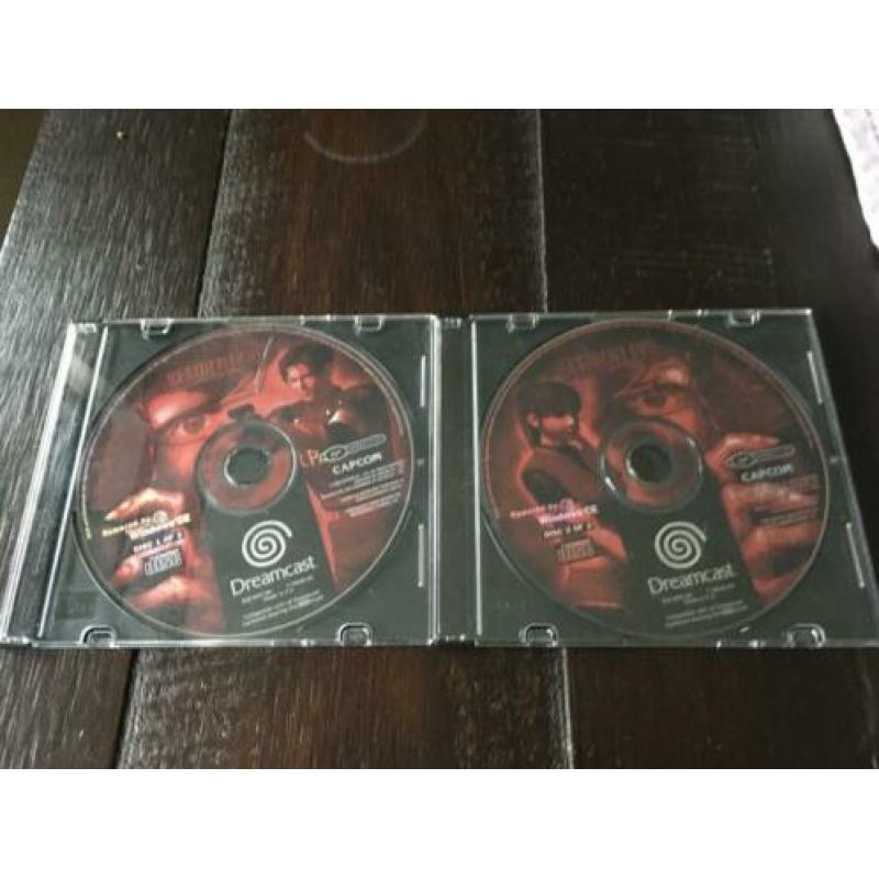 Resident Evil Code Veronica X Disc's