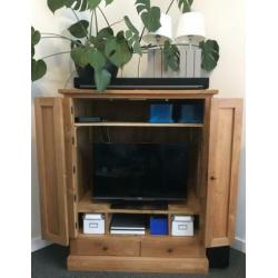 Mooie Tv meubel van teak hout