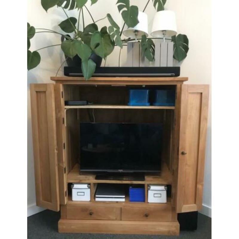 Mooie Tv meubel van teak hout