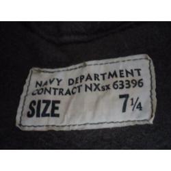 WW2 U.S.A.Navy Flight Deck Hat u.s.n.1941..