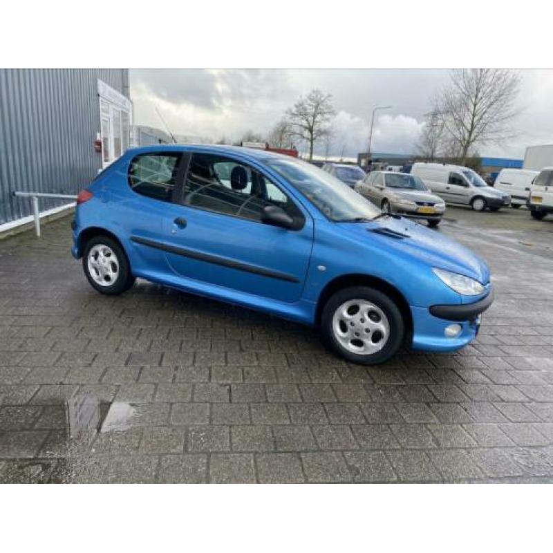 Peugeot 206 1.4 X-line 3D 2002 Blauw