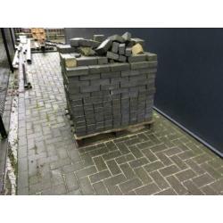 Beton klinkers antraciet ca 20 x 10 x 6 cm