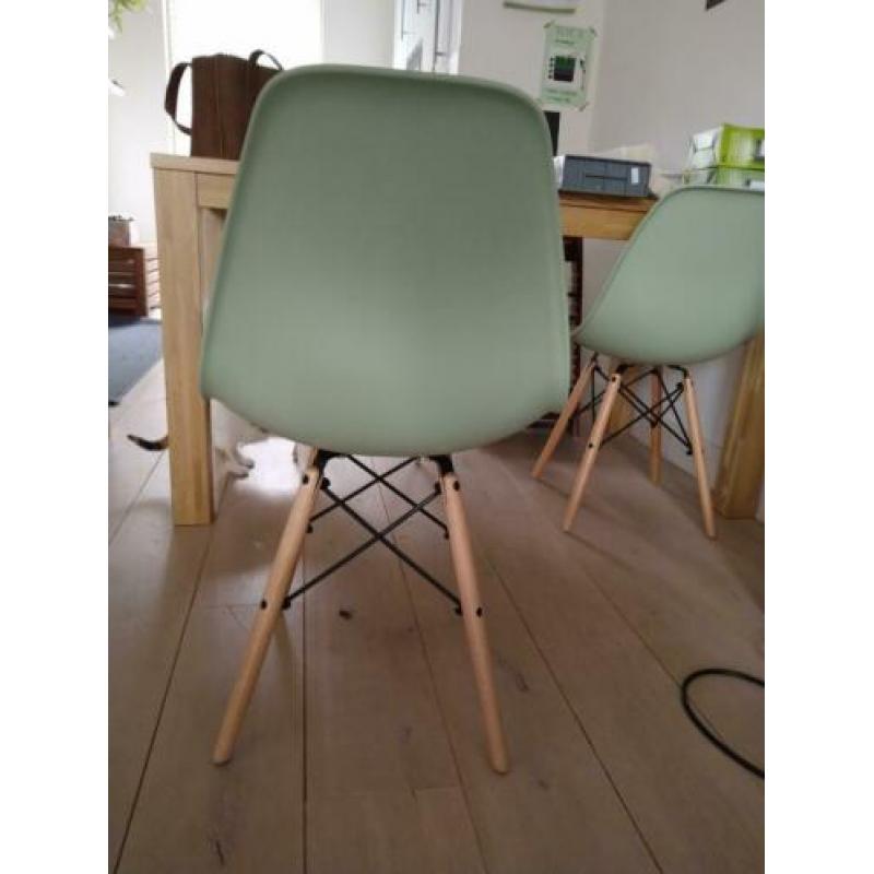 4 design eetkamerstoelen