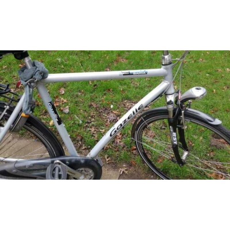 Gazelle herenfiets 28 inch met 3x8 versnellingen