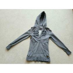 Gstar trui hoodie grijs maat xs g-star merkkleding merk