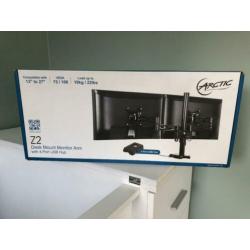 Arctic z2 desk mount dual monitor arm