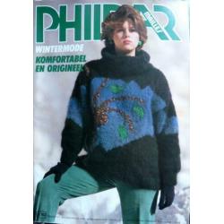 breien: 3 x PHILDAR breiboek - nr. 93 - 100 - 102