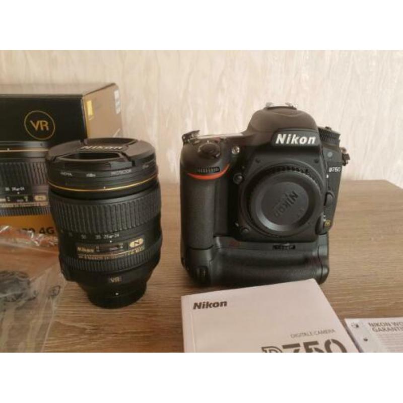 TE KOOP Nikon Camera D750 Zo goed als Nieuw