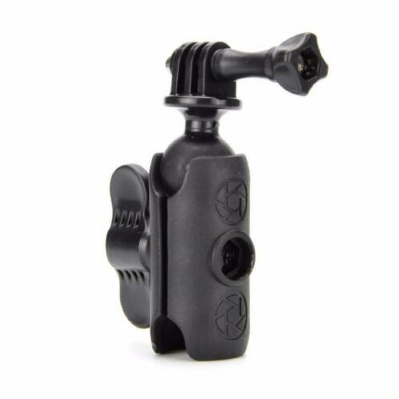 Gopro mount met double socket voor ram mount