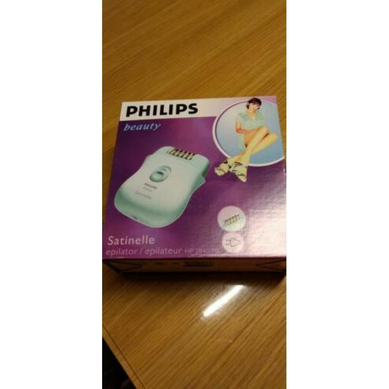 PHILIPS Satinelle epilator niet gebruikt