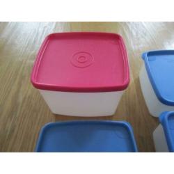 Tupperware diepvries dozen bewaardozen voor diepvries