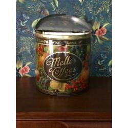 Van Melle’s toffees vintage blik uniek