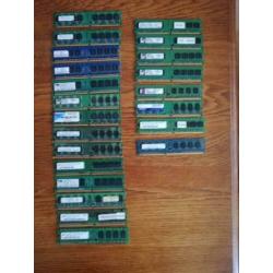 Assortiment van CPU’s en RAM