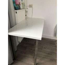 Kleine tafel 60x120 cm wit hoogglans