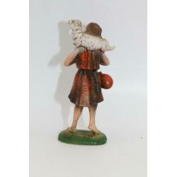 Kerstgroep herders schapen Italy early plastic vintage '60