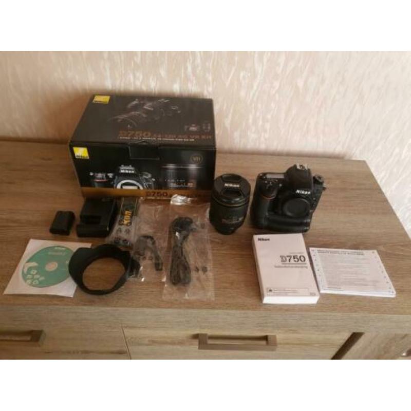 TE KOOP Nikon Camera D750 Zo goed als Nieuw