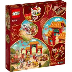 Lego 80104 Chinees Nieuwjaar Lion Dance Leeuwendans nieuw