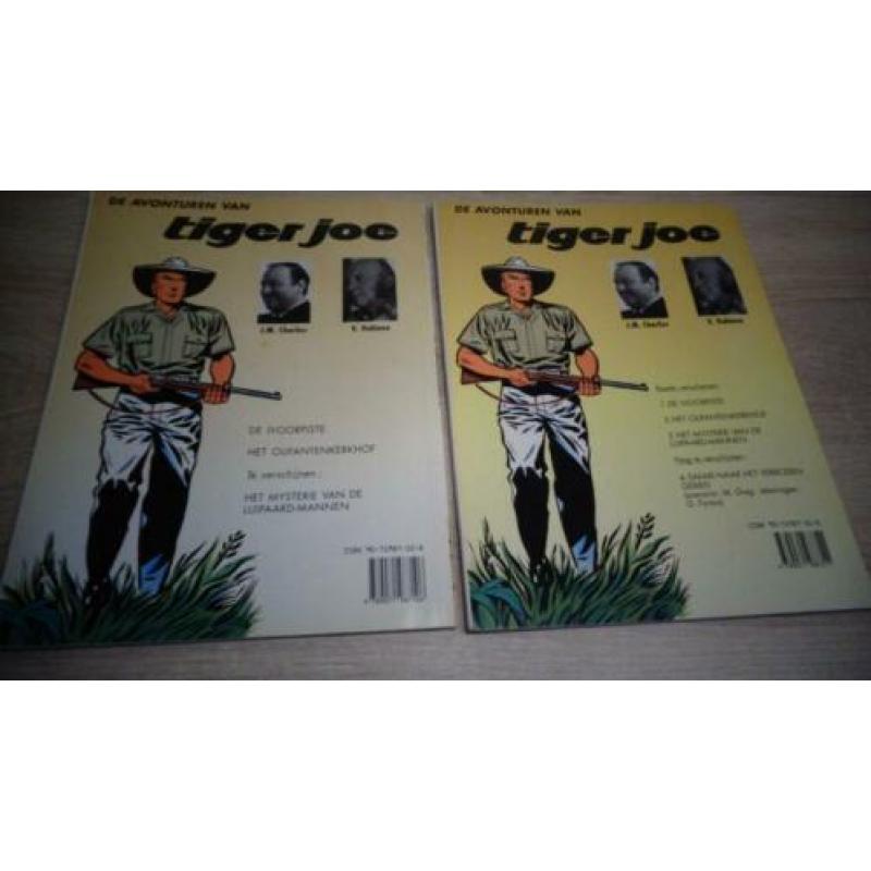 Tiger Joe stripboeken 2 stuks (zeer) goede staat