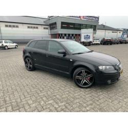 Audi A3 1.9 TDI Sportback 77KW DPF 2007 Zwart