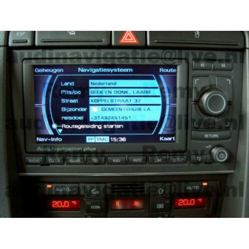 ? Audi RNS-E PU mmi navigation plus Europa 2020 DVD