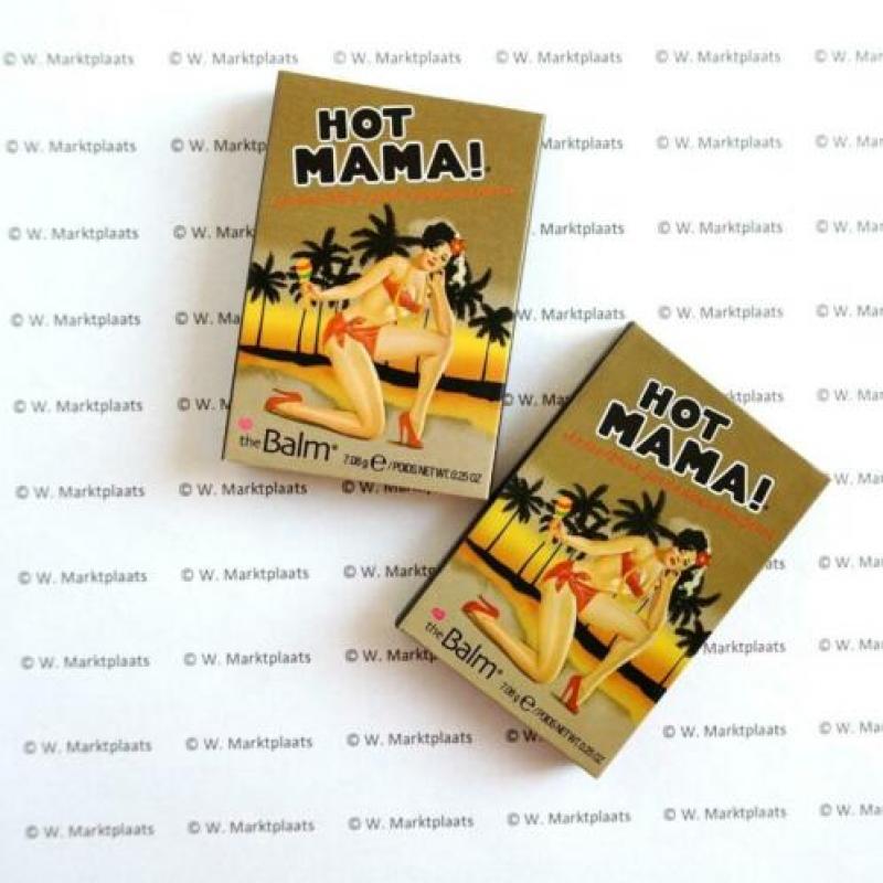 the Balm Hot Mama & Cabana boy blushes