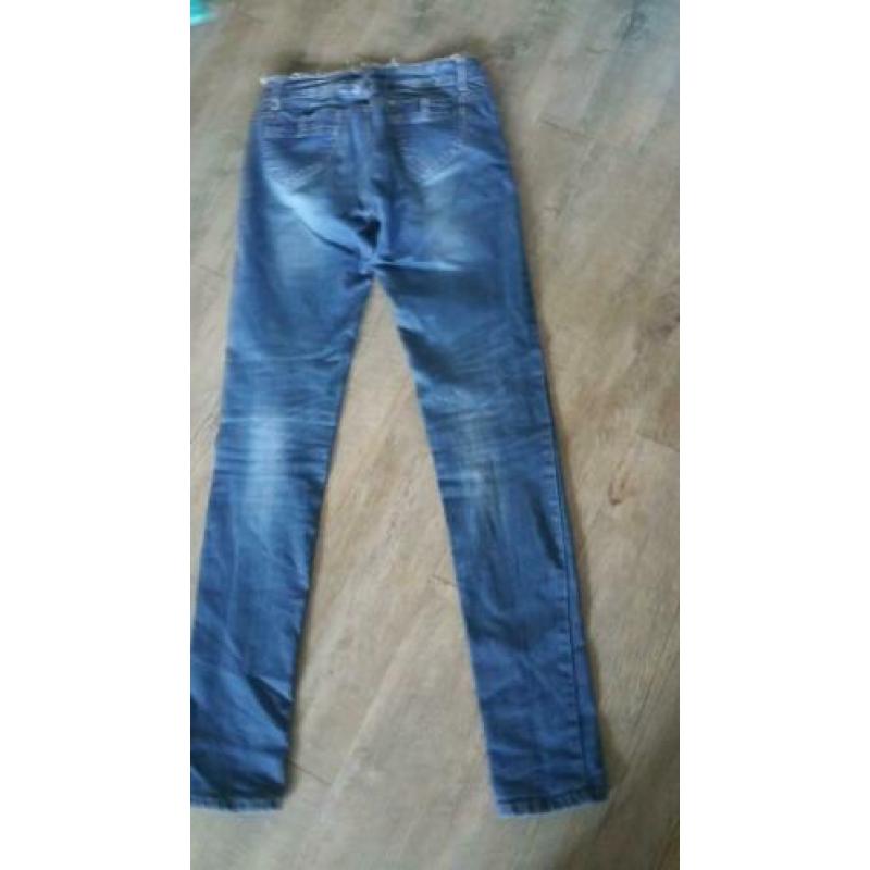 Blauwe jeans / spijkerbroek Dodo maat XS/34 - G3