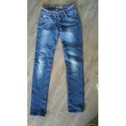 Blauwe jeans / spijkerbroek Dodo maat XS/34 - G3