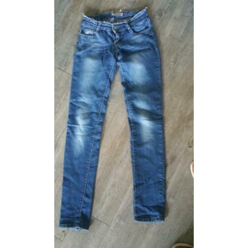 Blauwe jeans / spijkerbroek Dodo maat XS/34 - G3