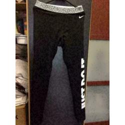 Nike dri fit psorts legging, maat: m