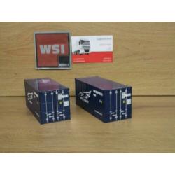 Premium Line Wsi 04-1124 , NYK 20FT Container set