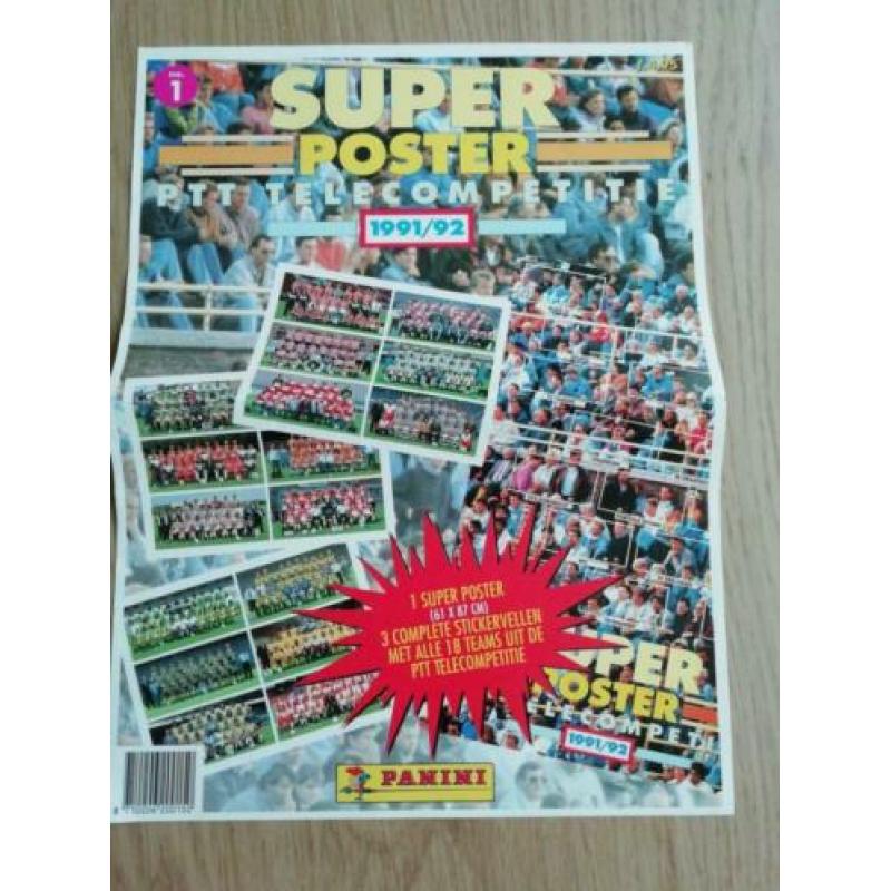 Panini super poster 91/92