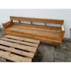 Tuinbank van Pallets