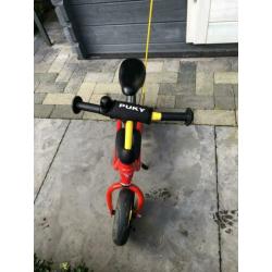 Puky loopfiets rood incl. vlag