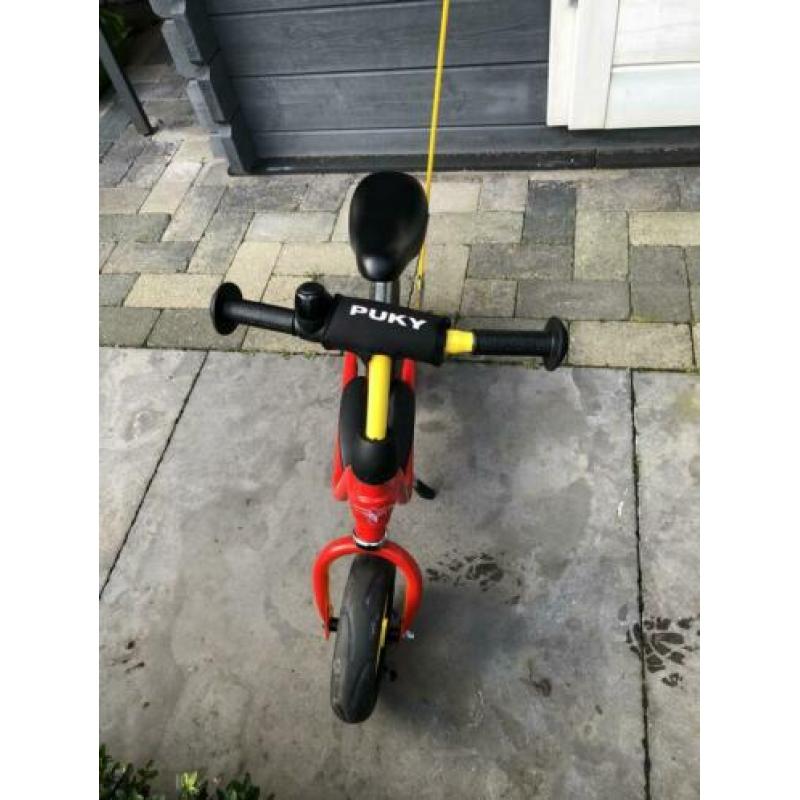 Puky loopfiets rood incl. vlag